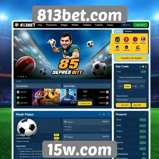 Novas funcionalidades do site 813bet.com em destaque